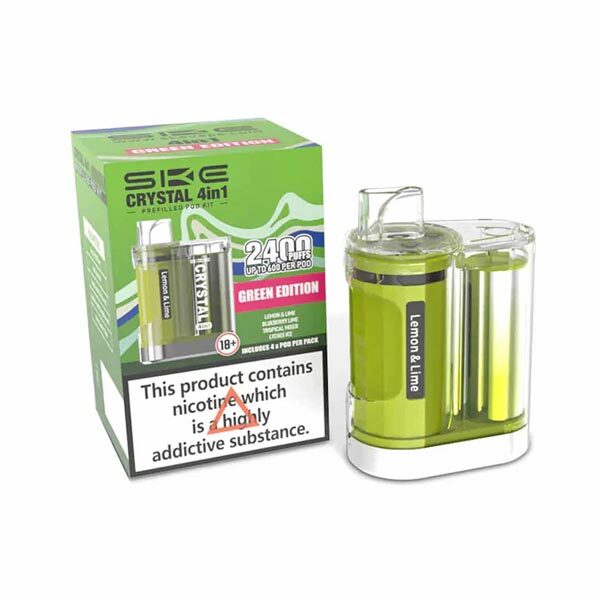 Ske Crystal 4‑in‑1 Prefilled Vape Kit: Green Edition