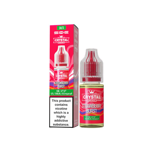 Crystal Nicotine Salts Strawberry Burst