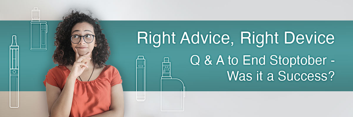 Person Thinking About Whether Stoptober to Quit Smoking Was a Success by Using a Vape Person Thinking About Whether Stoptober to Quit Smoking Was a Success by Using a Vape