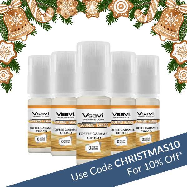 VSAVI 100% VG GOURMET E-LIQUIDS 5 PACK