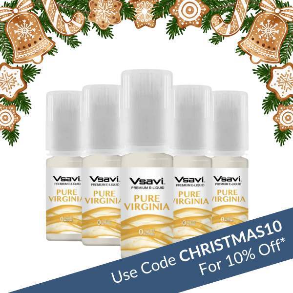  VSAVI 100% VG E-LIQUIDS 5 PACK