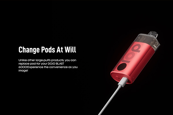 Vaporesso Dojo Blast 6000 Charging 