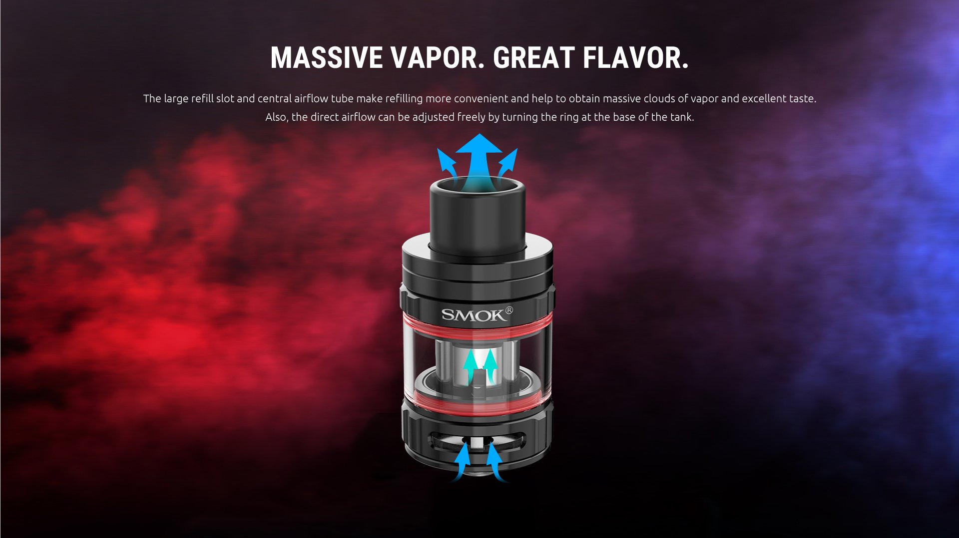 Smok TFV9 sub-ohm tank Smok TFV9 sub-ohm tank
