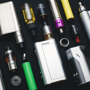 A selection of different vape mods A selection of different vape mods