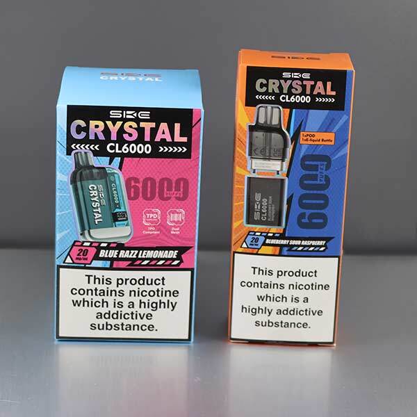 SKE Crystal CL6000 Device and Pods In Box