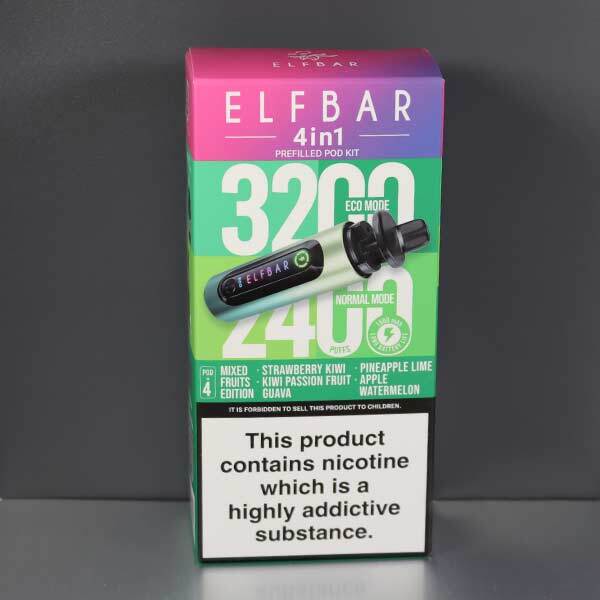 Elf Bar 4-in-1 Big Puff Vape Device In Box