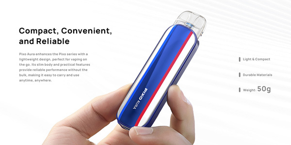 Aspire Pixo Aura Held in the Hand