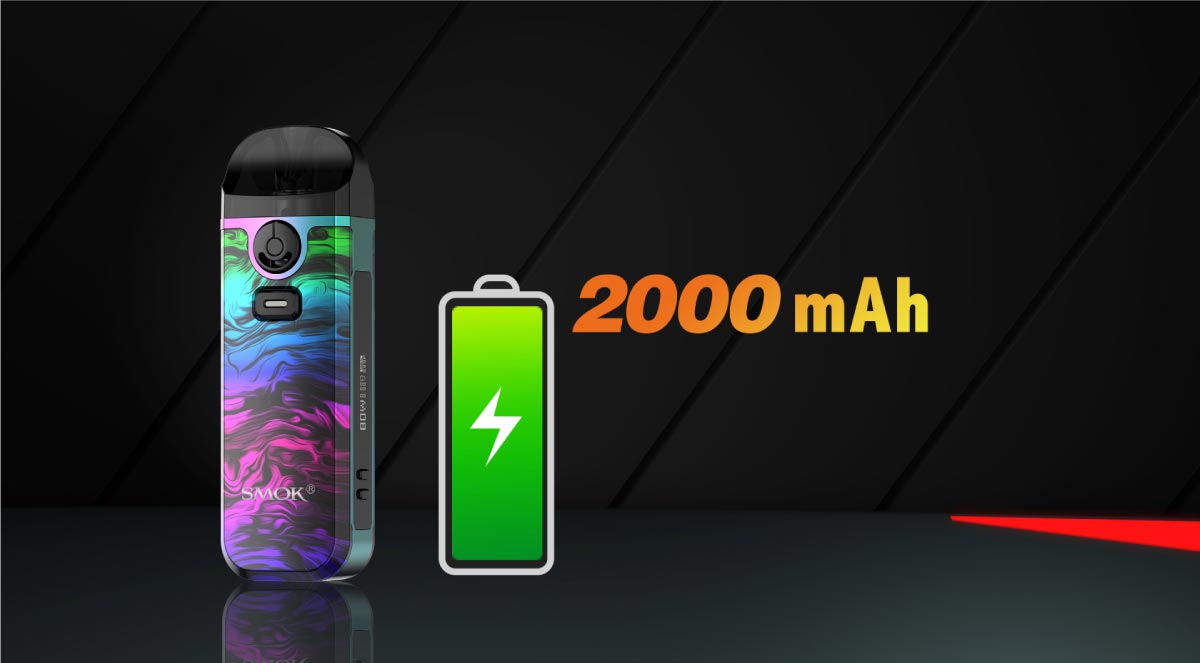 Smok nord4 2000 mah pil