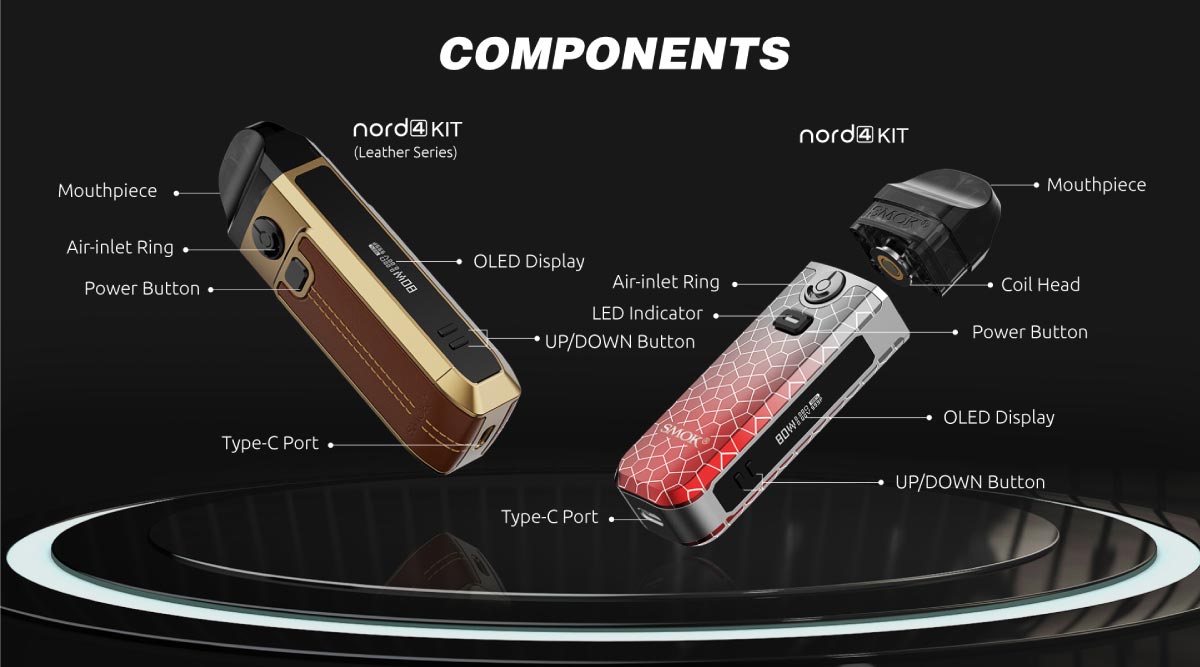 smok nord4 components smok nord4 components