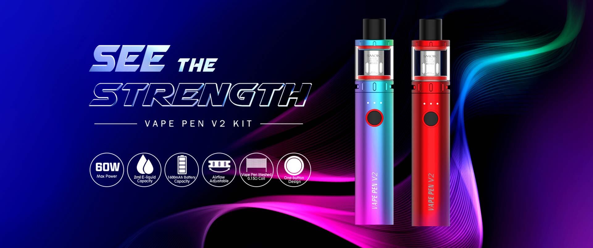 Smok Vape Pen V2 Starter kit Smok Vape Pen V2 Starter kit
