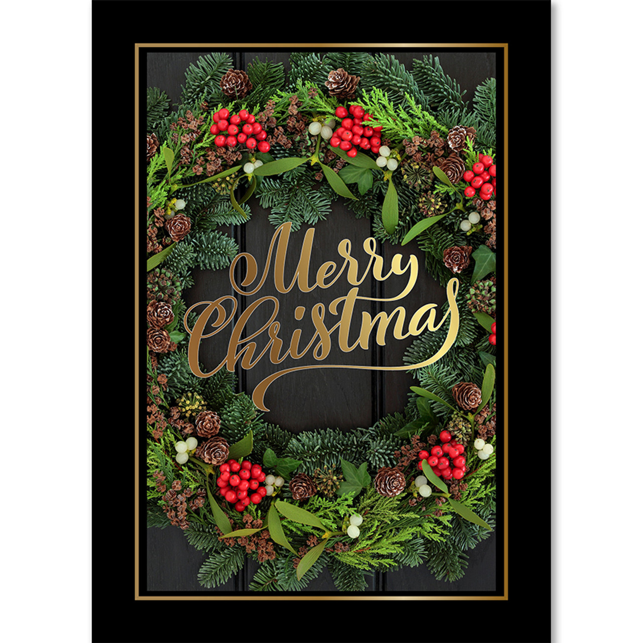 Christmas Greenery Wreath