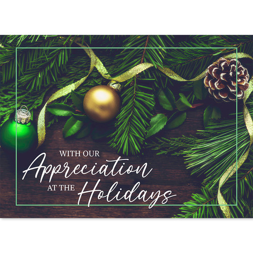 Elegant Holiday Trimmings | Wall Street Greetings