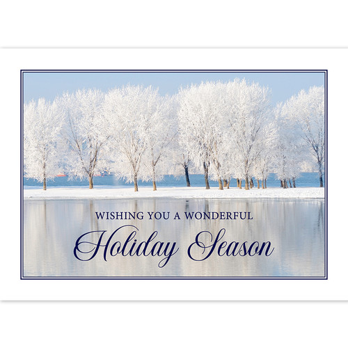 Frosted Winter Wishes | Wall Street Greetings