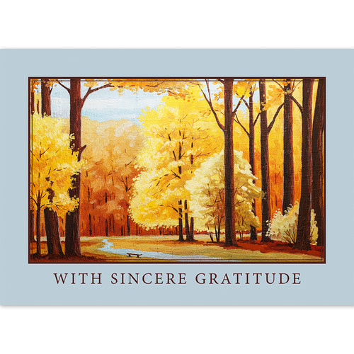Autumn Colors Canvas | Wall Street Greetings