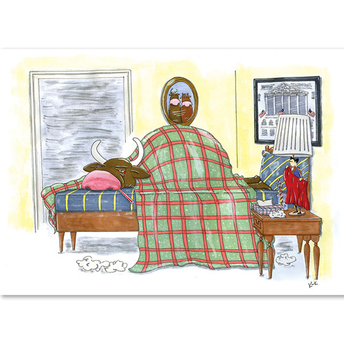 Sick Bull | Wall Street Greetings