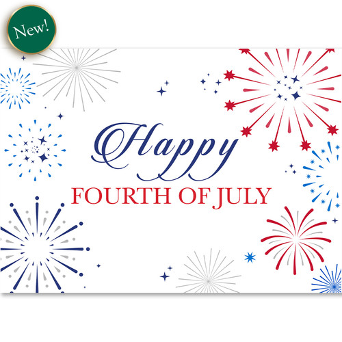 Happy Fourth of July Fireworks | Wall Street Greetings