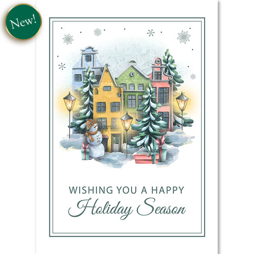 Cheerful Snowman Wishes