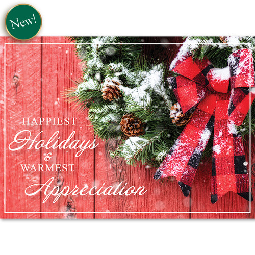 Holiday Wreath of Appreciation