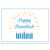 Warm Hanukkah Glow - Extend your warm wishing to your clients this season with this glowing Hanukkah card