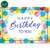 Joyful Birthday Confetti | Wall Street Greetings