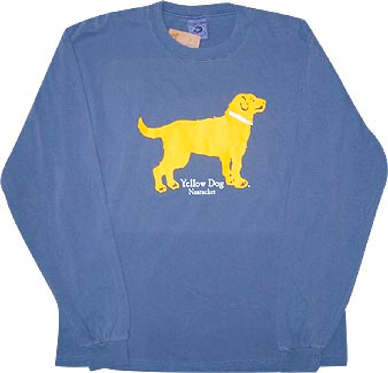 Long-Sleeved Yellow Dog T-Shirt