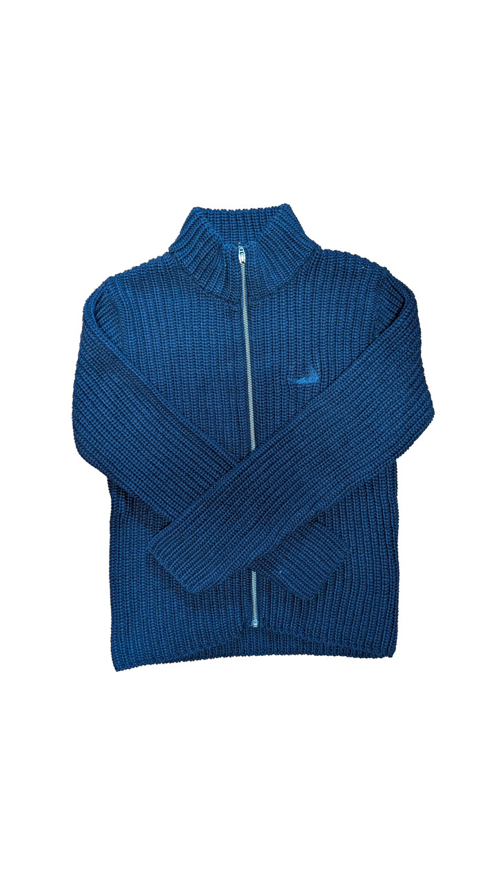 Whaler Knit Zip Cardigan - The Sunken Ship