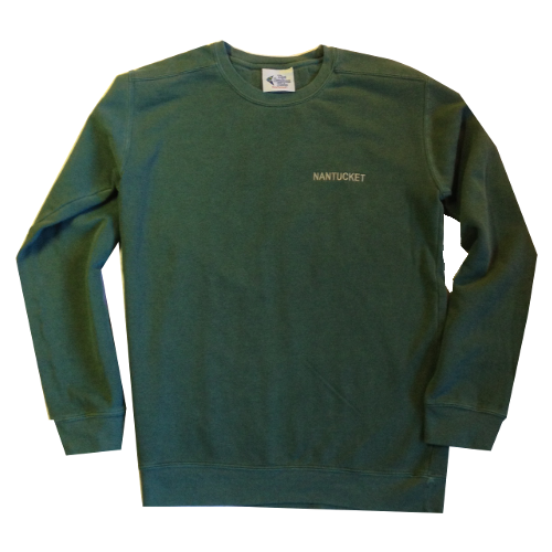 The Sunken Ship Nantucket Sweatshirt, Crewneck Sweat Shirt