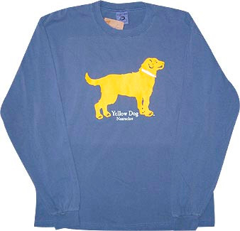 Long-Sleeved Yellow Dog T-Shirt - The Sunken Ship