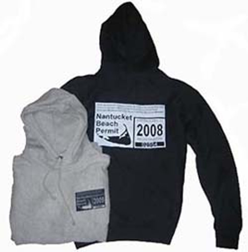 Nantucket Beach Permit Hoodie