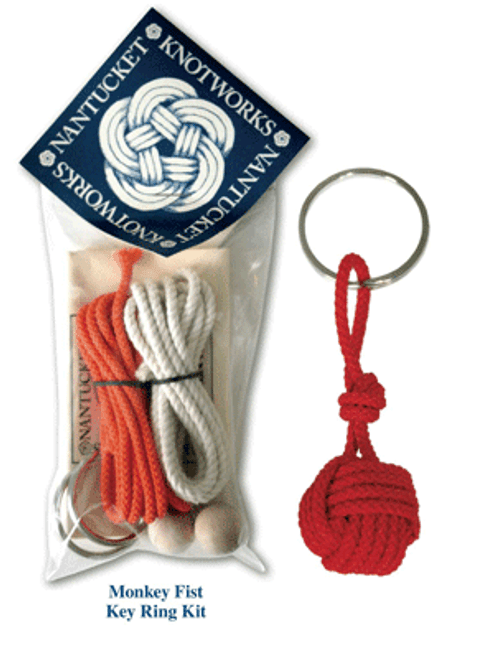Nantucket Knotworks Rope Bracelet - Red