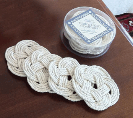 Turk's Head Coasters