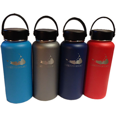 Nantucket stainless steel water bottle - 24 oz.