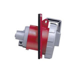 49 430R7W Watertight Pin And Sleeve Receptacle 3-Pole 4-Wire 30-Amp 430-Volt AC 3-Phase