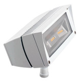 73 FFLED18W/PC Future Flood Series LED Flood Light Fixture 18-Watt 120-Volt Button White