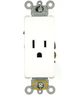 Straight Blade Single Receptacle