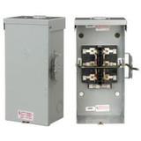 53 TC10324R 3-Wire 2-Pole Non-Fusible Emergency Power Transfer Switch 240-Volt AC 200-Amp NEMA 3R Spec-Setter