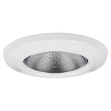 Lightolier 2084WH 3-3/4-Inch Lens Free Trim Round Gloss White LyteCaster