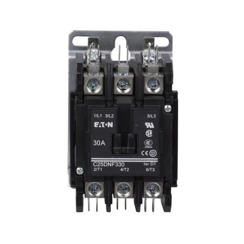 64 C25DNF330A 3-Pole Open Type Non-Reversing Definite Purpose Control Contactor 30-Amp 110 - 120-Volt AC 64 C25DNF330A 3-Pole Open Type Non-Reversing Definite Purpose Control Contactor 30-Amp 110 - 120-Volt AC