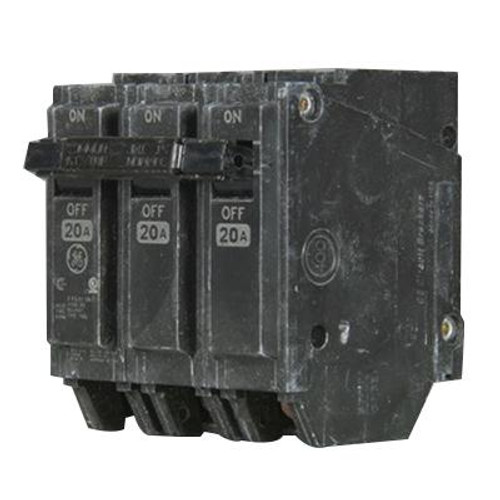 53 THQL32020 Plug-In Mount Type THQL Feeder Molded Case Circuit Breaker 3-Pole 20-Amp 240-Volt AC