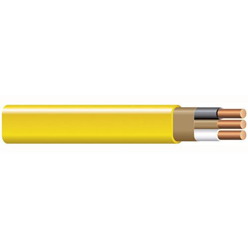 Solid Copper Type NM-B Non-Metallic Sheathed Cable With Grounding 12/2/2 250-ft Coil Solid Copper Type NM-B Non-Metallic Sheathed Cable With Grounding 12/2/2 250-ft Coil