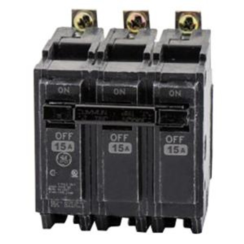 53 THQB32015 Bolt-On Mount Type THQB Miniature Circuit Breaker 3-Pole 15-Amp 240-Volt AC 53 THQB32015 Bolt-On Mount Type THQB Miniature Circuit Breaker 3-Pole 15-Amp 240-Volt AC
