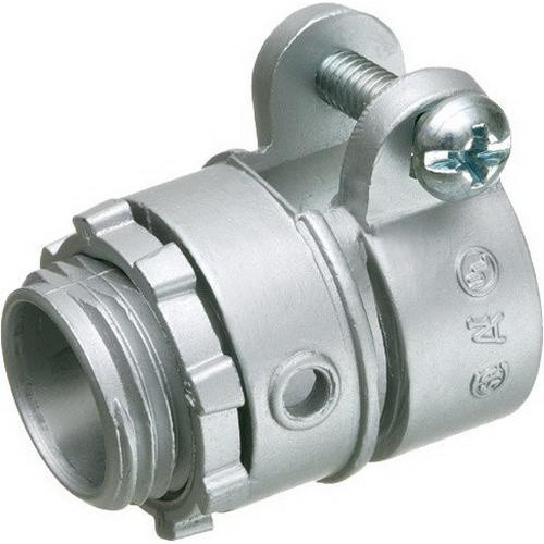 50 L421 Die Cast Zinc Straight Connector 1/2-Inch 50 L421 Die Cast Zinc Straight Connector 1/2-Inch