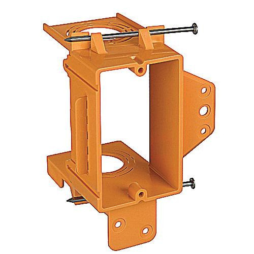 52 SC100A Orange 1-Gang Non-Metallic Low Voltage Bracket Carlon&reg;
