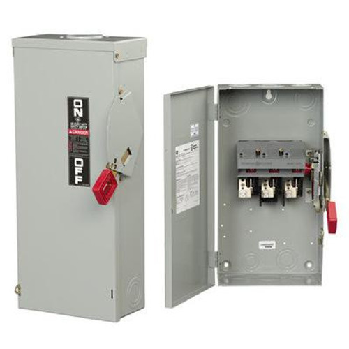 53 TH3366R 3-Wire 3-Pole Fusible Type TH Heavy-Duty Safety Switch 600-Volt AC 600-Amp NEMA 3R Spec-Setter