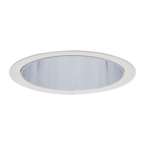 Lightolier 1113WH 6-3/4-Inch Down Light Cone Reflector Trim Round Matte White LyteCaster
