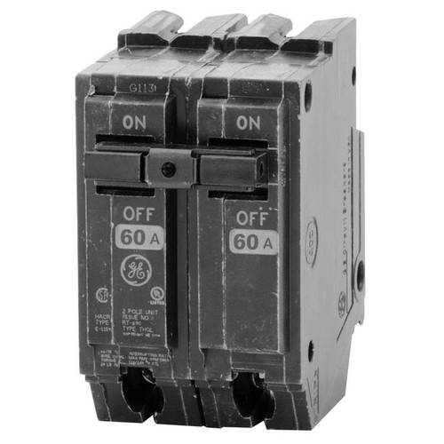53 THQL2160 Plug-In Mount Type THQL Feeder Molded Case Circuit Breaker 2-Pole 60-Amp 120/240-Volt AC 53 THQL2160 Plug-In Mount Type THQL Feeder Molded Case Circuit Breaker 2-Pole 60-Amp 120/240-Volt AC