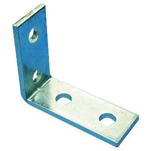 Power Strut PS-607-EG Electrogalvanized Steel 4-Hole Corner Angle Power Strut PS-607-EG Electrogalvanized Steel 4-Hole Corner Angle