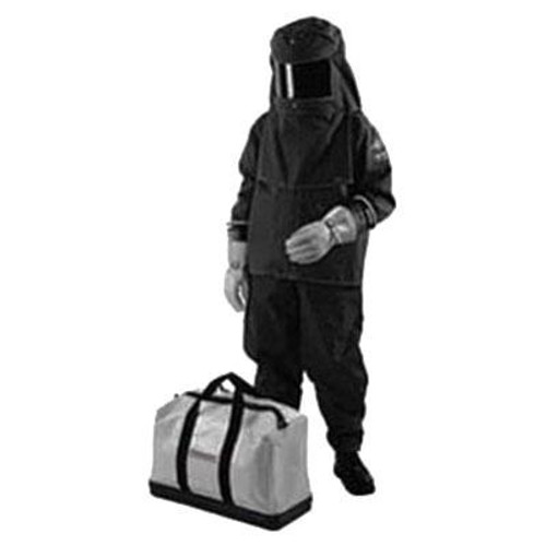 Cementex HRC4-CK-2X Cotton Coverall Kit Without Gloves Arc Flash Hood 2X-Large Khaki Cementex HRC4-CK-2X Cotton Coverall Kit Without Gloves Arc Flash Hood 2X-Large Khaki