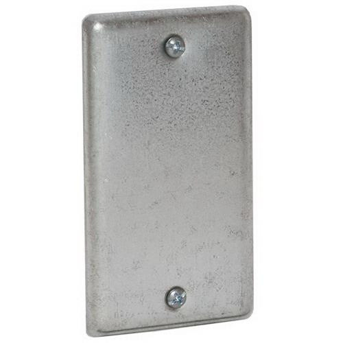 56 860 Galvanized Sheet Steel 1-Gang Flat Handy Box Cover 2-5/16-Inch x 0.130-Inch x 4-3/16-Inch 56 860 Galvanized Sheet Steel 1-Gang Flat Handy Box Cover 2-5/16-Inch x 0.130-Inch x 4-3/16-Inch