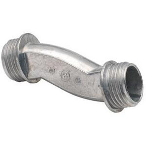 Bridgeport 1521-DC Die Cast Zinc Offset Conduit Nipple 3/4-Inch x 2-3/4-Inch Bridgeport 1521-DC Die Cast Zinc Offset Conduit Nipple 3/4-Inch x 2-3/4-Inch